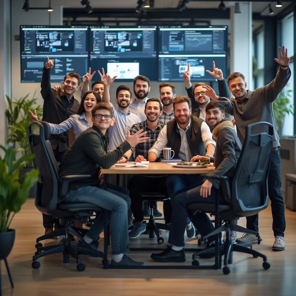 Tech startup success story